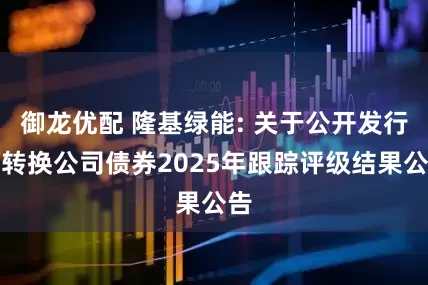 御龙优配 隆基绿能: 关于公开发行可转换公司债券2025年跟踪评级结果公告