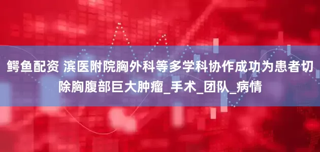 鳄鱼配资 滨医附院胸外科等多学科协作成功为患者切除胸腹部巨大肿瘤_手术_团队_病情